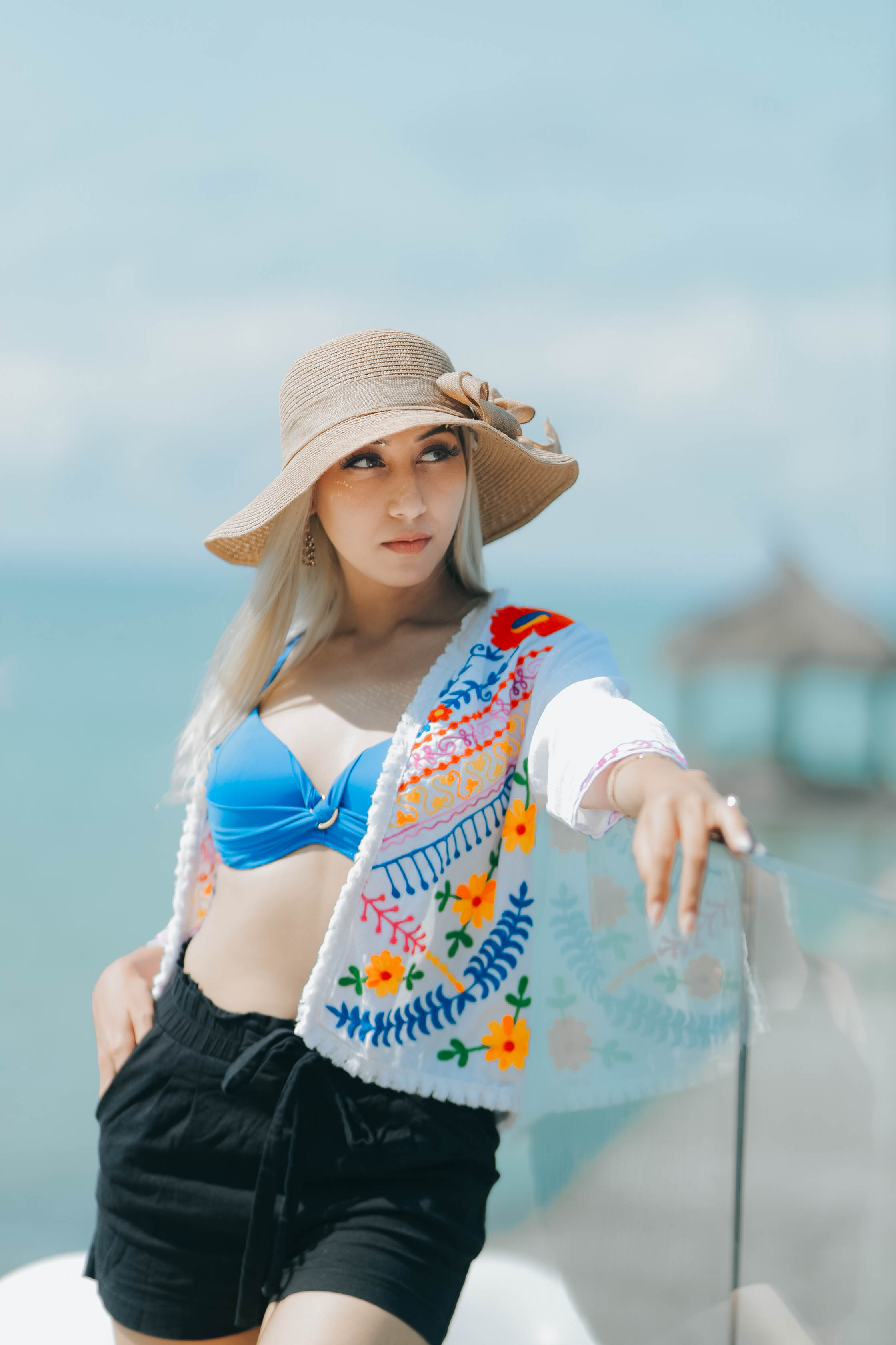 Blissful Escape Handmade Embroidery Blazer alternate